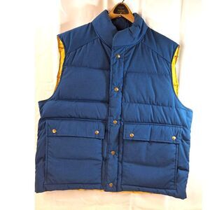 Eddie Bauer Vintage  80s Goose Down Puffer Vest